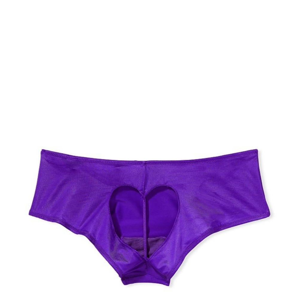 Victoria's Secret Heart Cut Out Cheeky Panty Size Medium - Picture 5 of 9